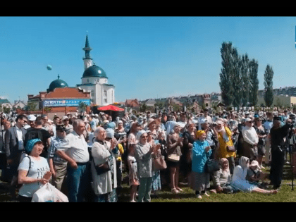 Переселенцы из ДНР и ЛНР отпраздновали Курбан-байрам в Стерлитамаке