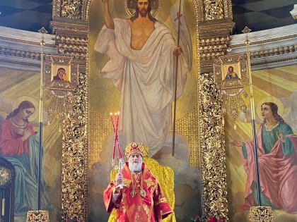 Служение митр.НИКОНА в праздник жен-мироносиц