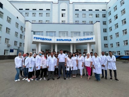 В Городскую больницу прибыли 29 иностранных студентов ФГБОУ ВО БГМУ