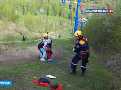 С канатной дороги в Уфе эвакуировали 36 человек, в том числе девять детей