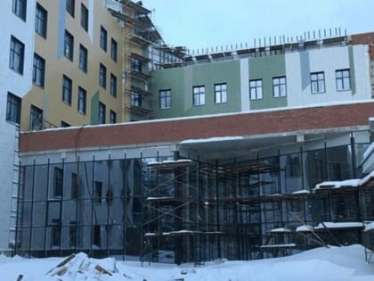 В Уфе продолжается строительство центра детской гематологии и онкологии