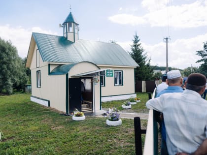 В деревне Малотенькашево Нуримановского района открылась мечеть.