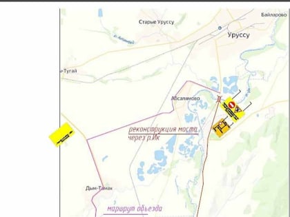 В Башкирии перекроют дорогу через реку Ик