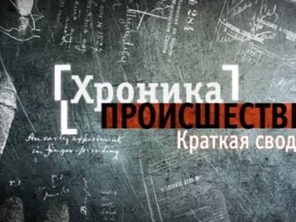 Хроника происшествий