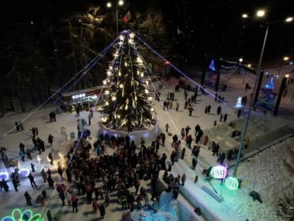 Лучший новогодний городок находится в Затоне