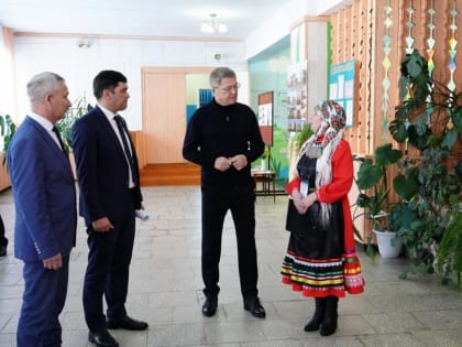 В Башкирии Радий Хабиров пообещал взять под контроль реконструкцию Удмуртского историко-культурного центра в Татышлинском районе