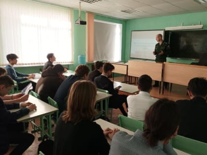 Работа по профориентированию продолжается