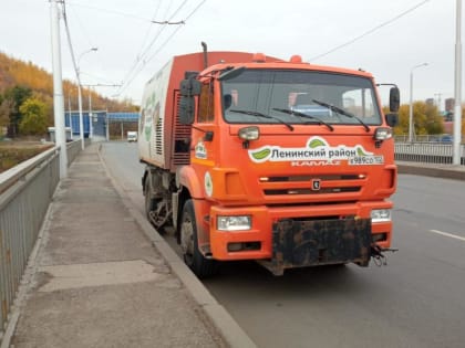 Ленинский район Уфы продолжает свою работу по благоустройству города