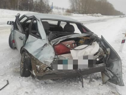 Столкнулся с «КамАЗом»: в Башкирии расследуют ДТП, в котором пострадала семья из трех человек