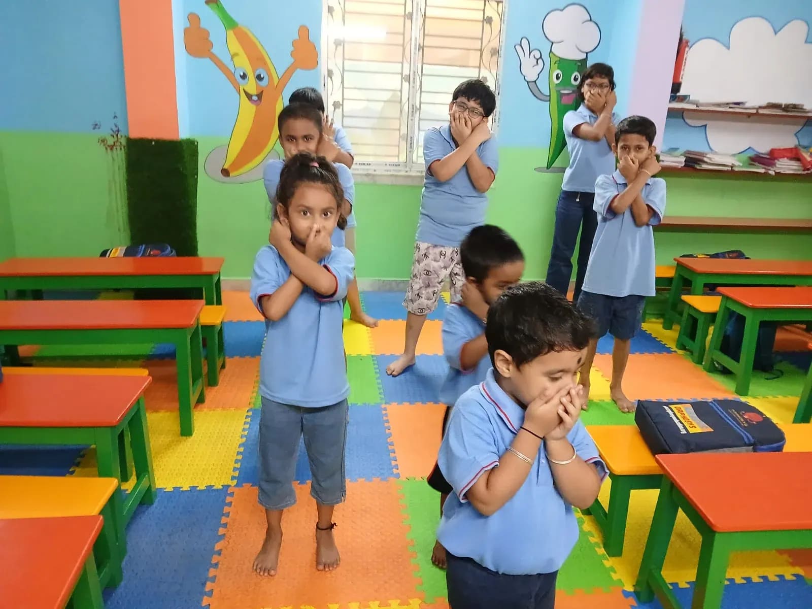 Orphosys abacus kids learning in class