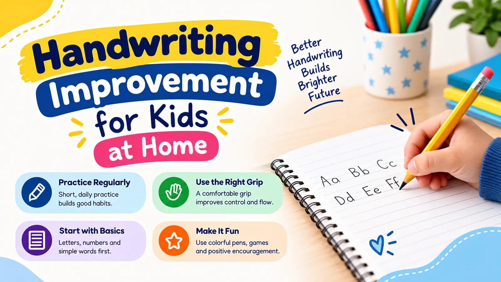 Handwriting Improvement for Kids at Home