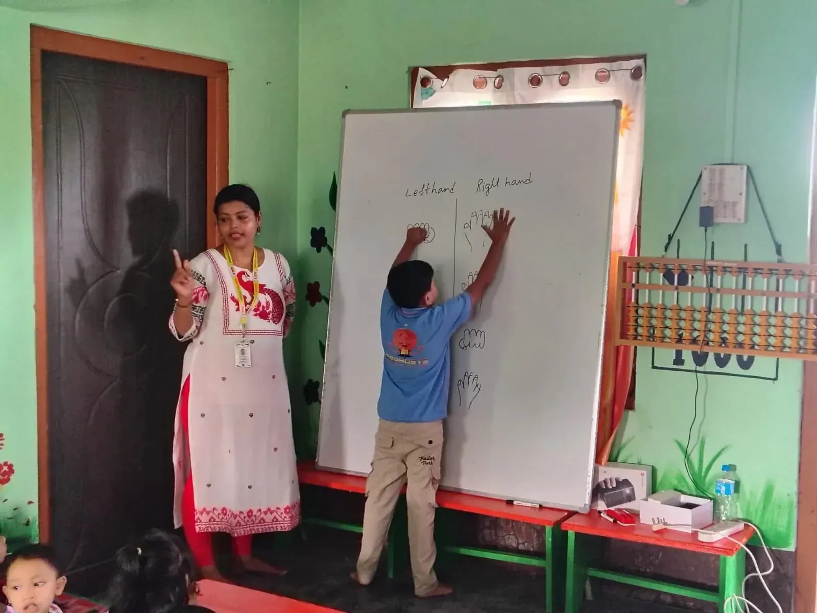 Handwriting Improvement for Kids at classroom