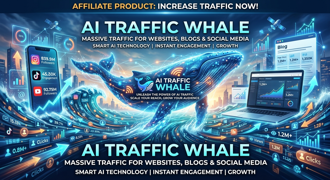 Increase Website Traffic: AI Traffic Whale Review – Is It Worth It or Are Better Strategies Available?