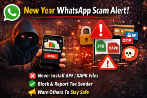 Happy New Year Messages Can Be a Trap: WhatsApp APK Scam Explained
