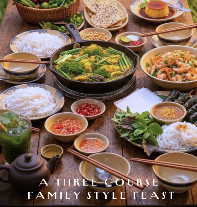 Hai Quê Hương: A Vietnamese Farm Table Dinner with Food, Poetry & Stories between Two Homelands.