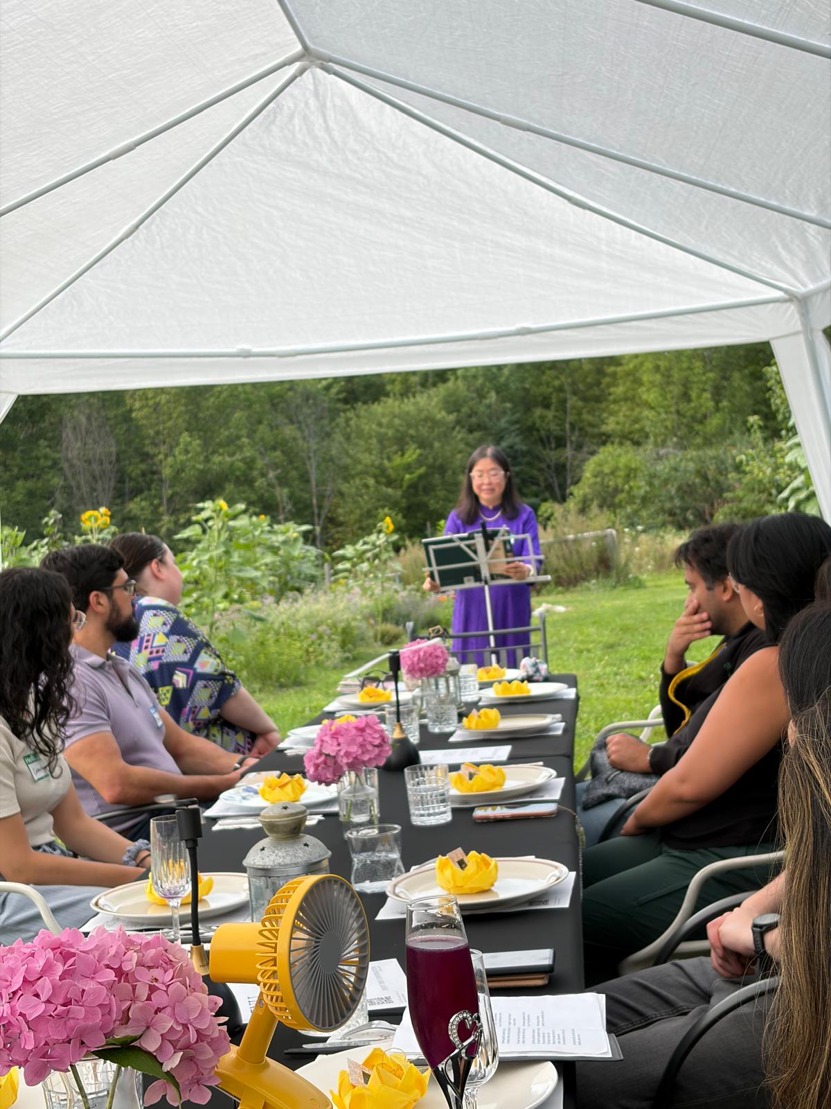 Thu reading to the table