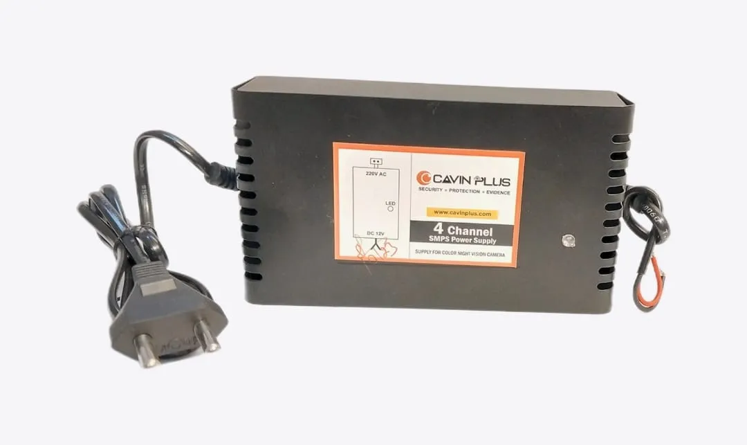 4 Channel CCTV Power Supply