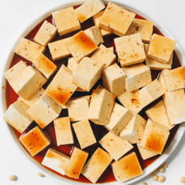 marinated tofu