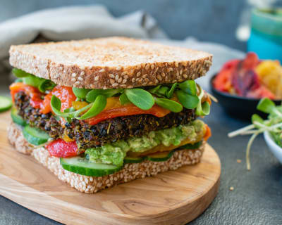 vegan gluten free burger