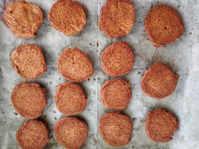 baked vegan patties