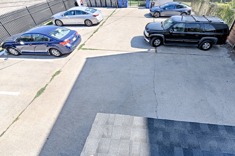 Free private parking area for guests
