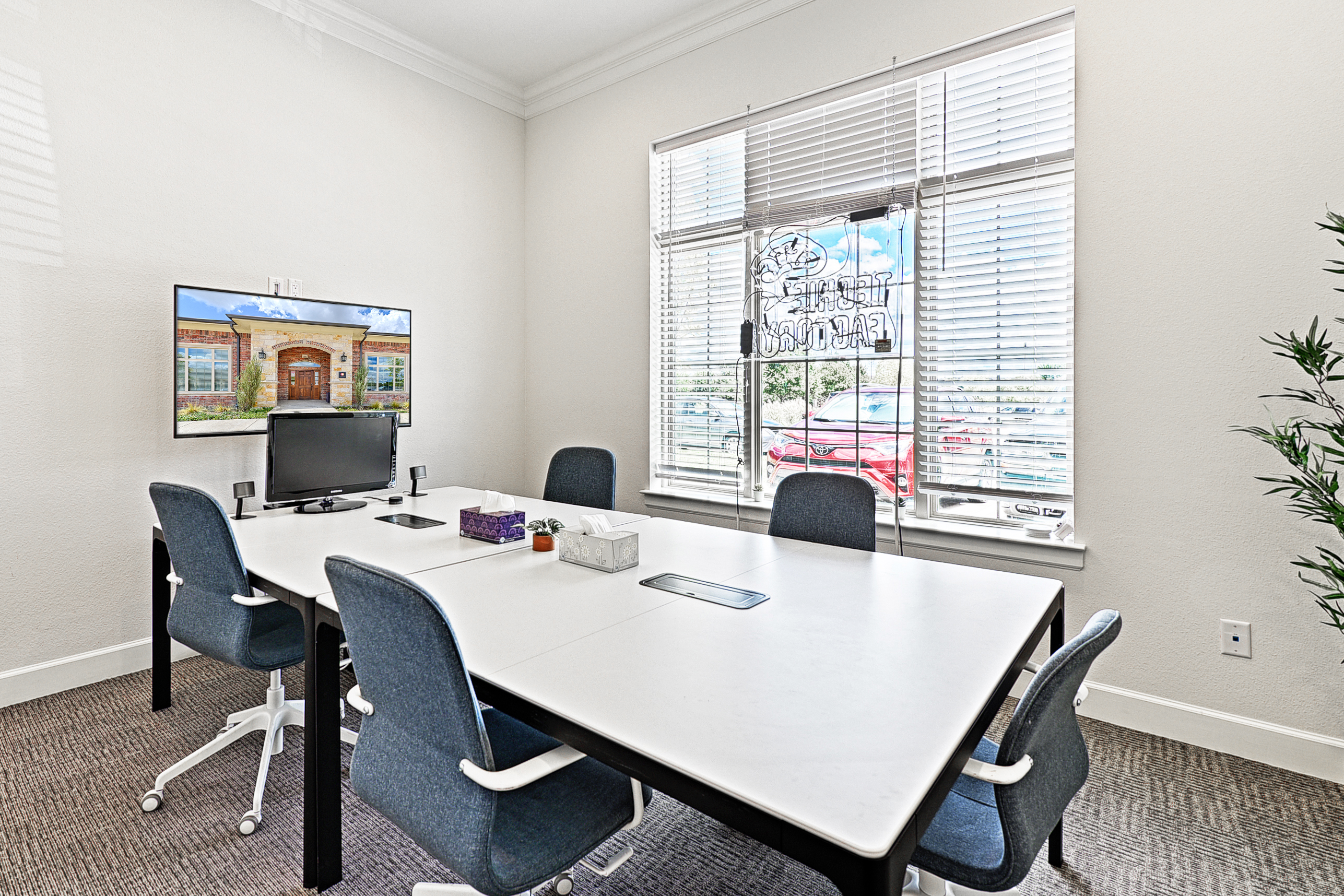 Satisfied clients and clean spaces