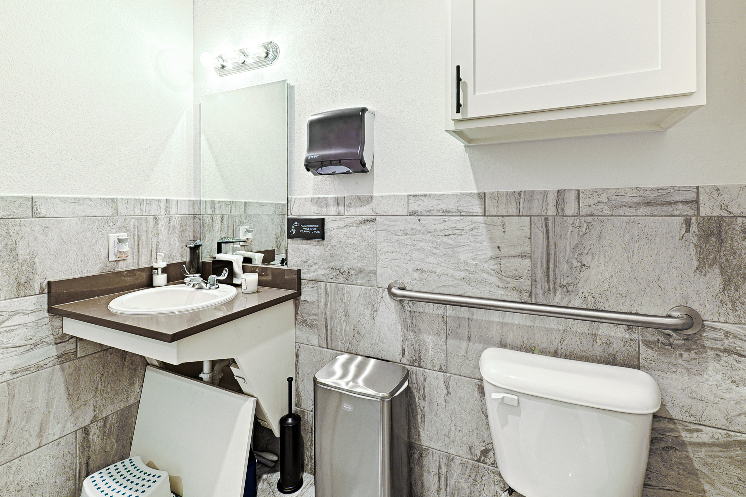 Professional cleaning team delivering quality service