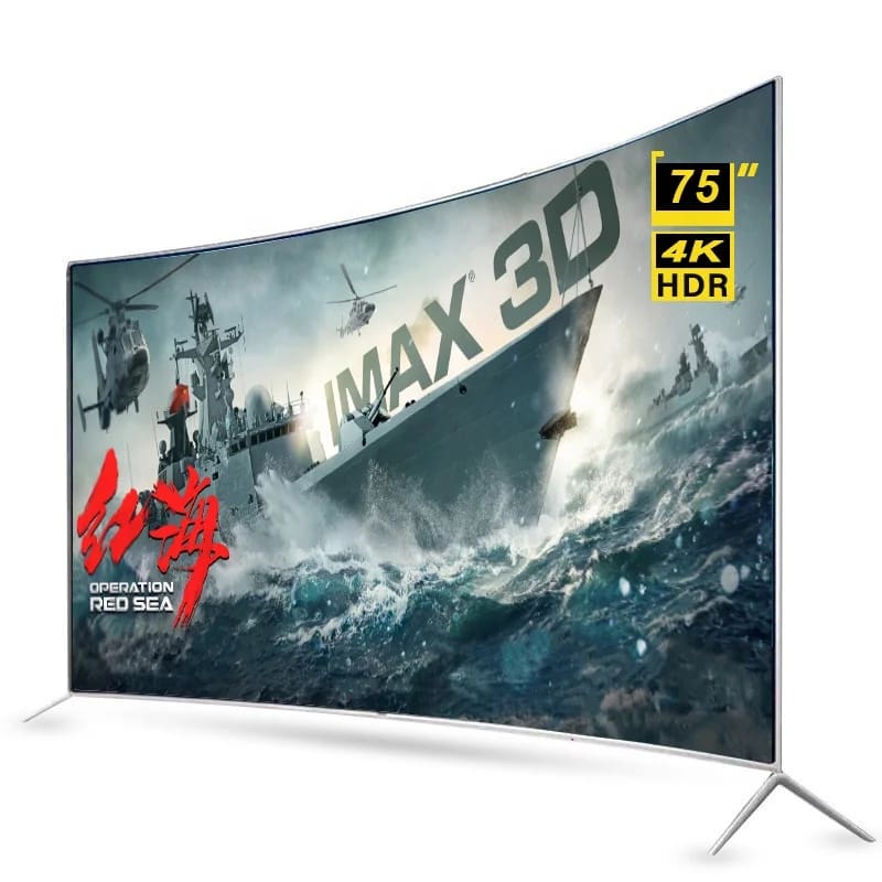 Smart TV Curva 75" 4K Ultra HD