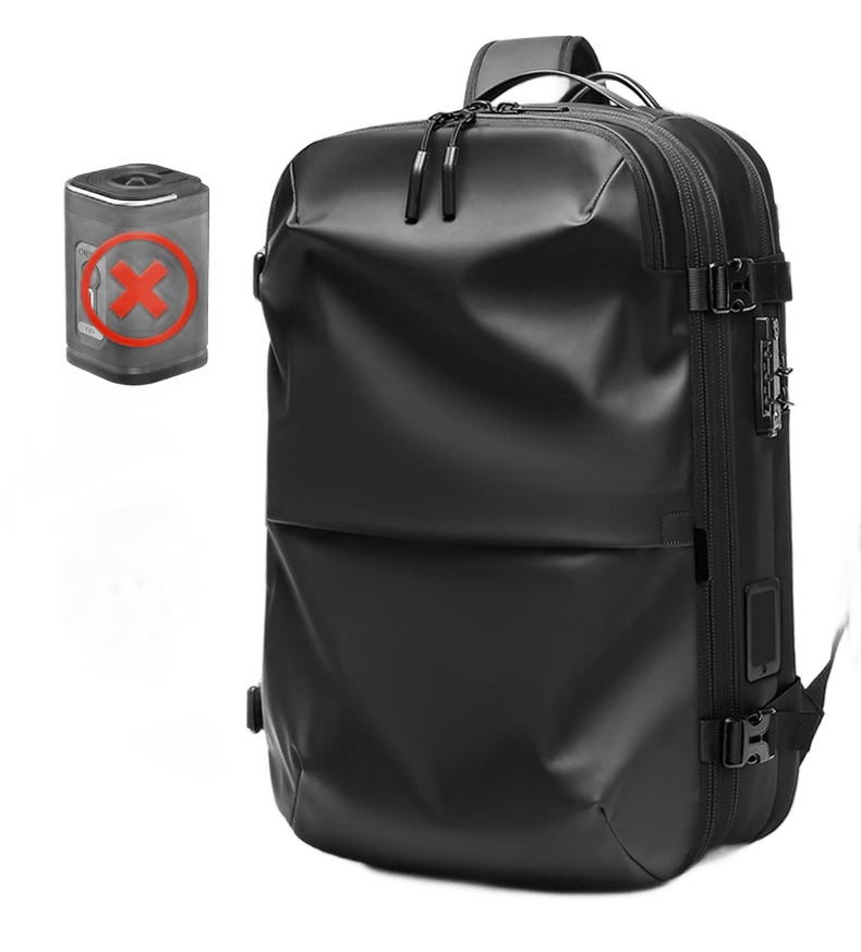 Zaino da Viaggio Compattabile con Compressione Elettrica integrata