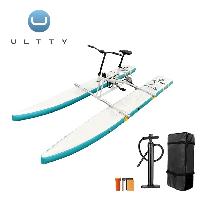 Water Bike – La bicicletta galleggiante per pedalare sull’acqua - Immagine 3