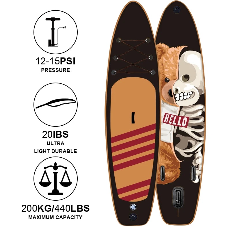 SUP Gonfiabile Personalizzata – Stile, Stabilità e Libertà sull’Acqua - Immagine 4