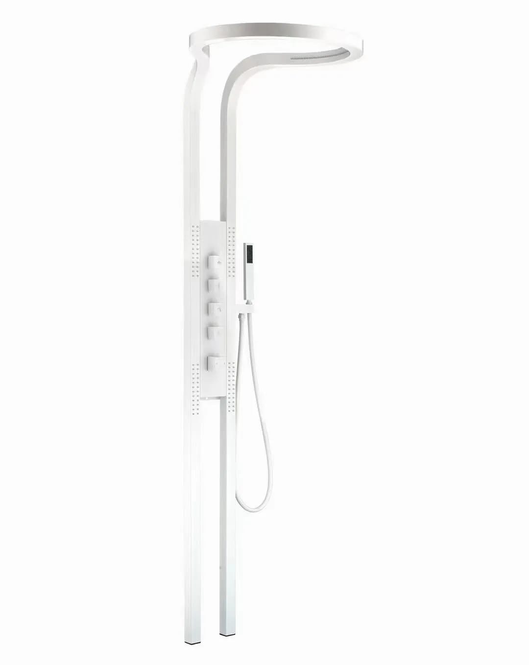 Colonna Doccia Multifunzione in Acciaio Inox