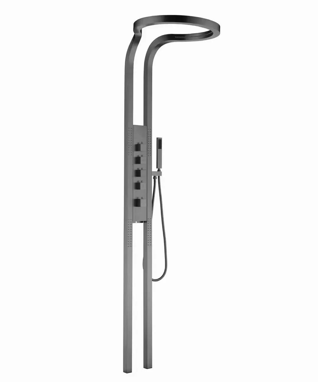 Colonna Doccia Multifunzione in Acciaio Inox - Immagine 2