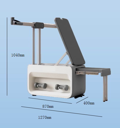 Panca Multifunzione con Resistenza Magnetica e Display Digitale con Vogatore - Immagine 4