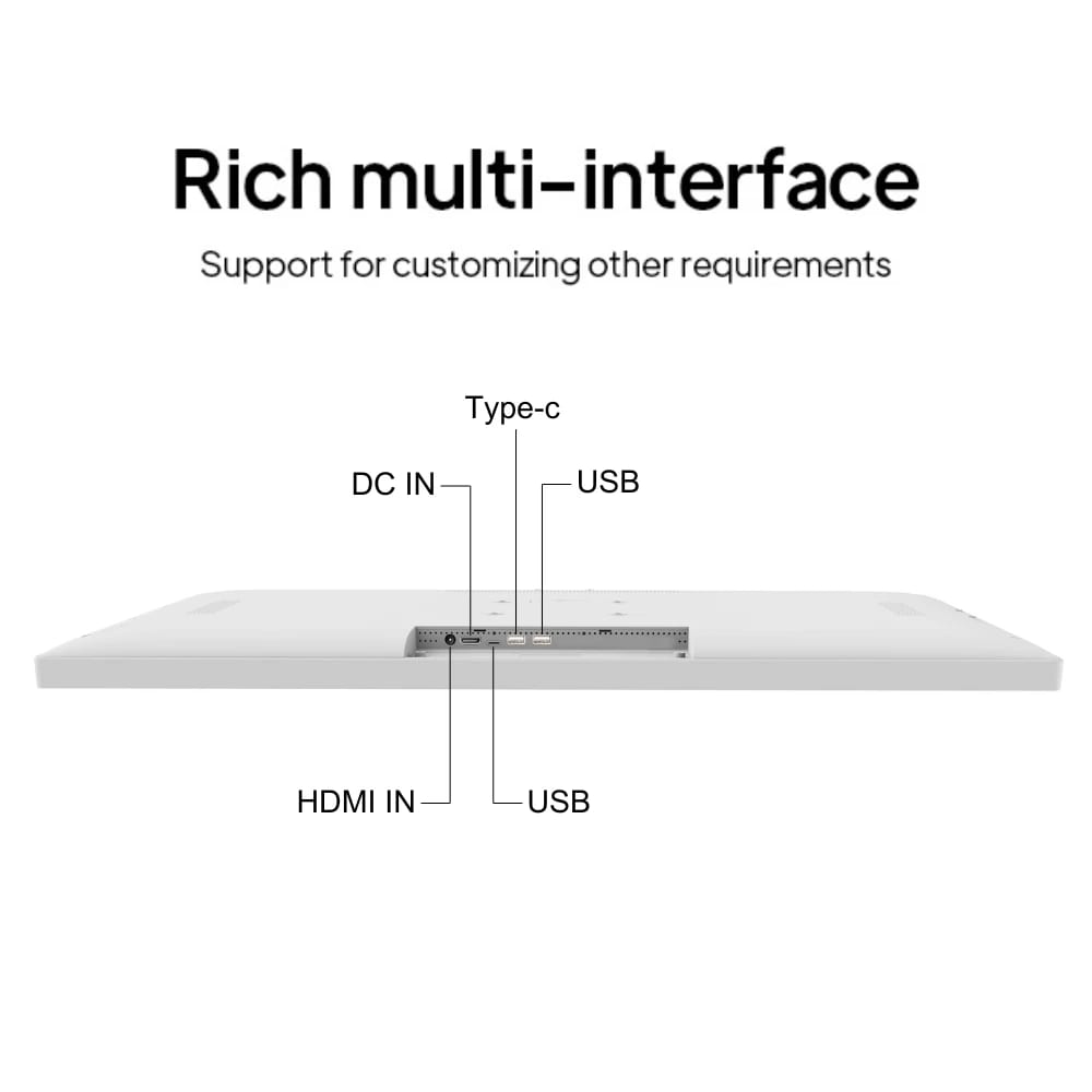 TV Portatile Touch Screen Da 32 Pollici, Monitor Ruotabile 1080p 6+128G - Immagine 7