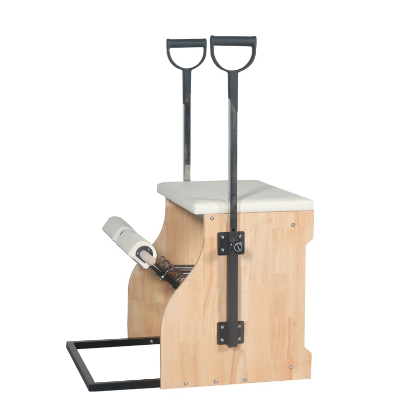 Sedia Pilates riformatore Portatile in legno di quercia