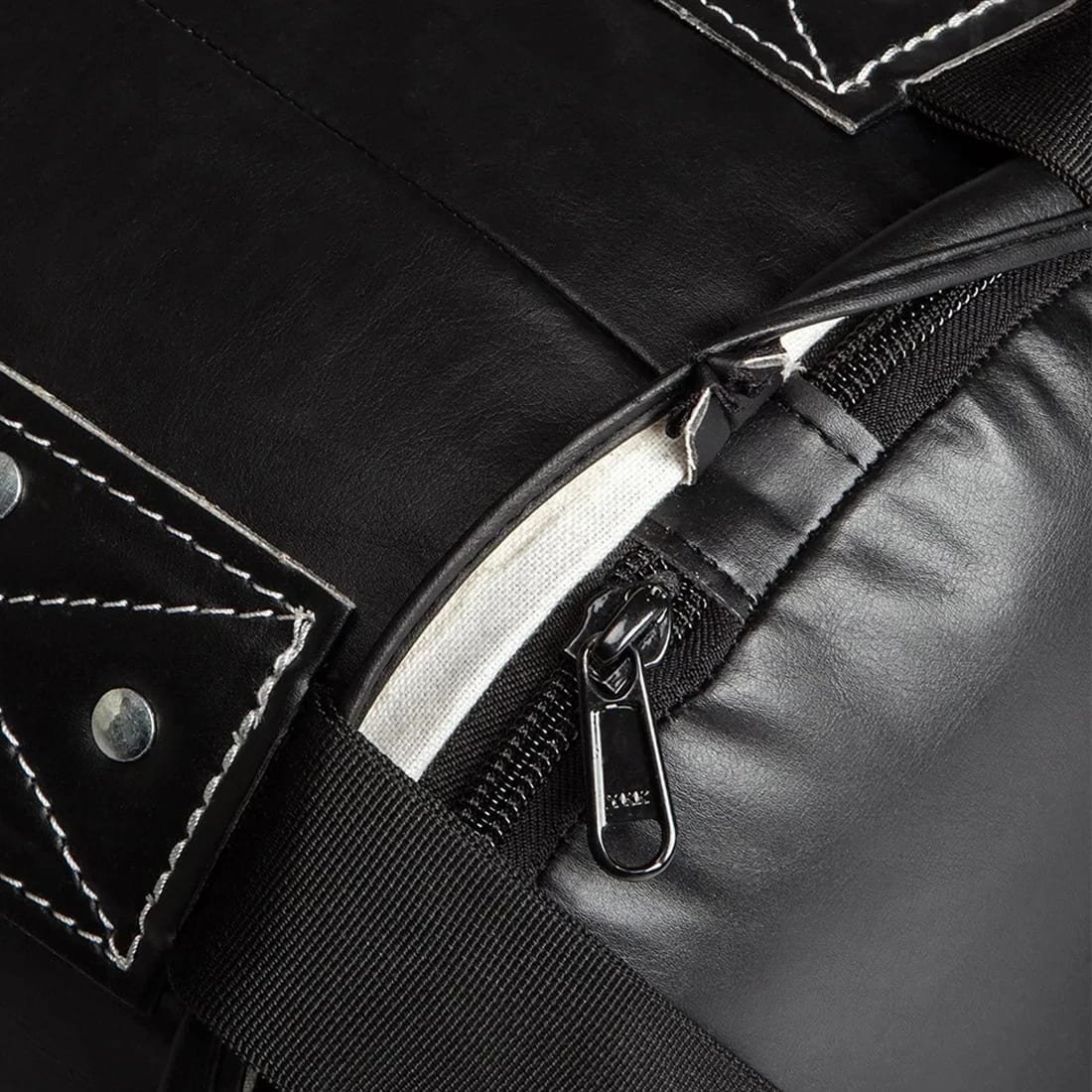 Sacco da Boxe Professionale 183 cm in Vera Pelle – Peso fino a 60 kg – Senza Riempimento - Immagine 3