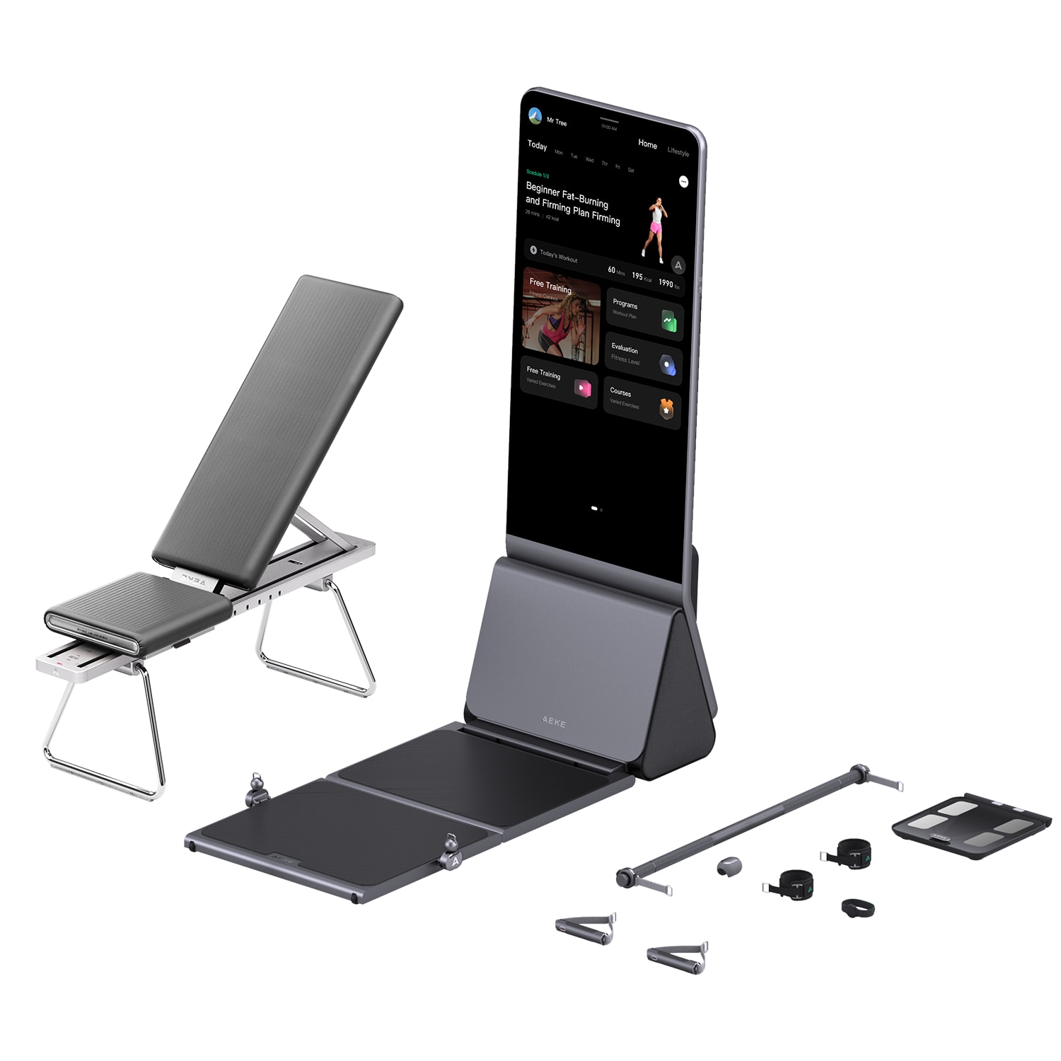 AEKE K1 – AI Smart Home Gym