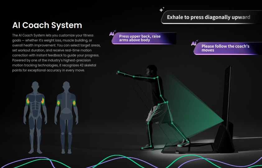 AEKE K1 – AI Smart Home Gym - Immagine 18