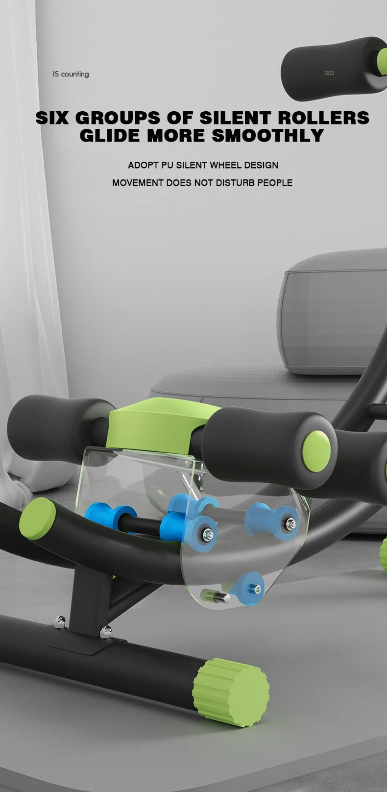 Trainer Addominali Core pieghevole e compatto - Immagine 7