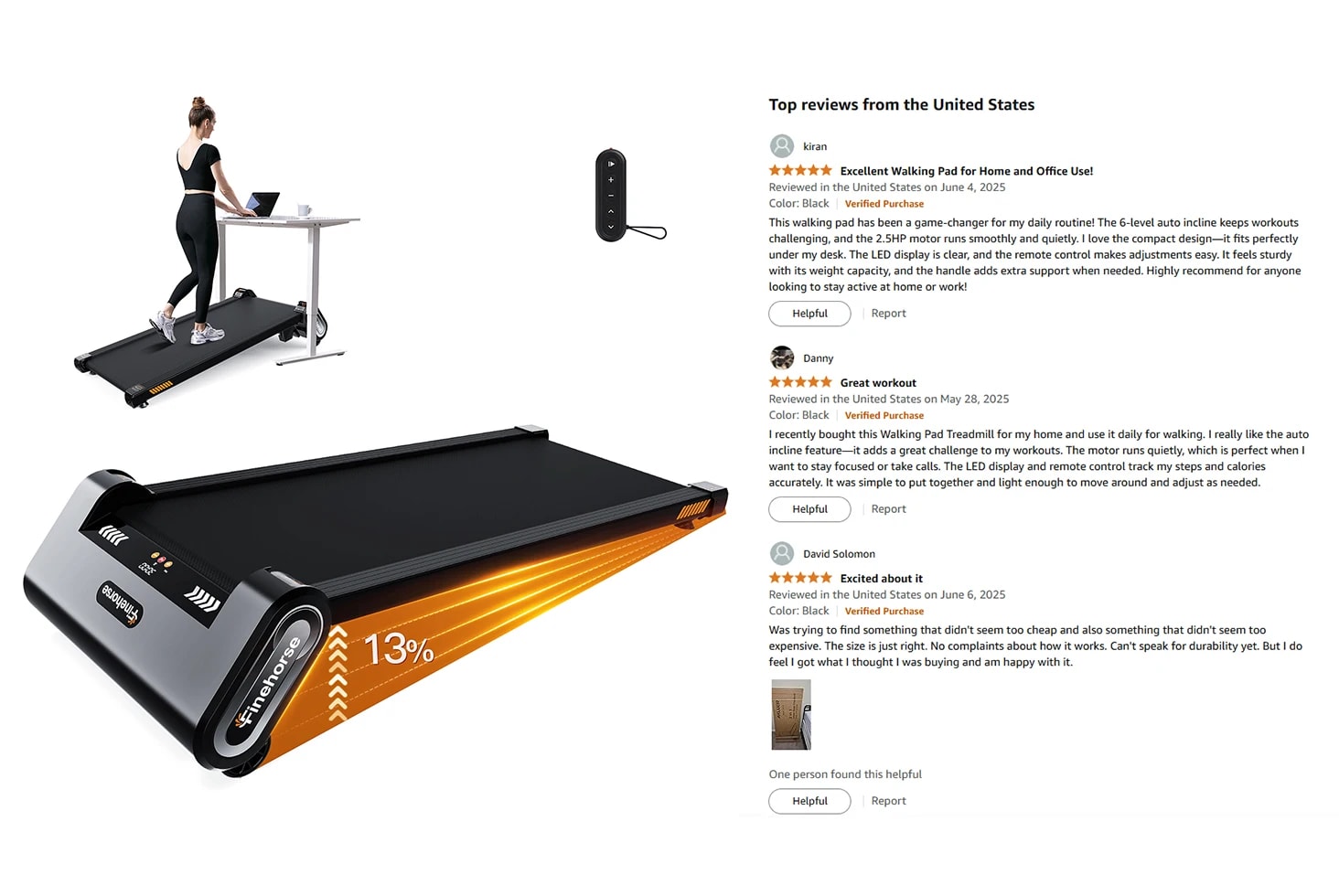Tapis Roulant Pieghevole con Inclinazione Automatica 13% - Immagine 7