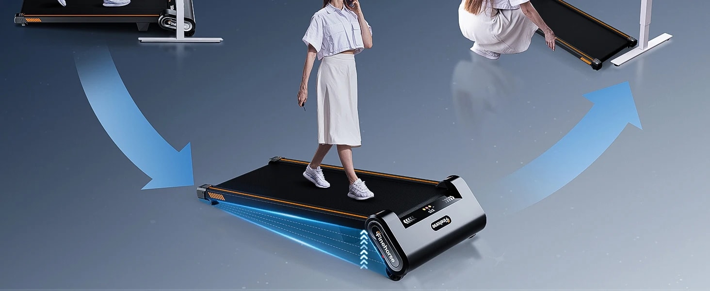 Tapis Roulant Pieghevole con Inclinazione Automatica 13% - Immagine 13