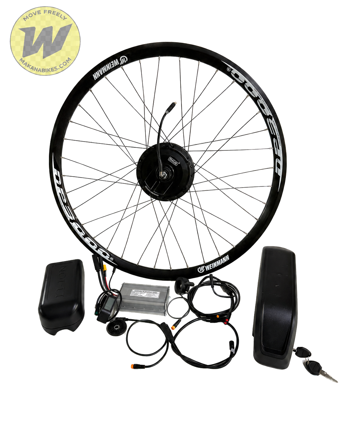 Kit de Conversión Eléctrica 500W 48V 10Ah