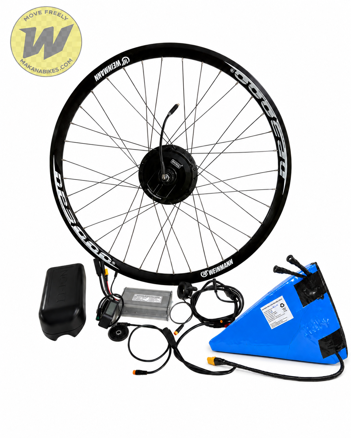 Kit de Conversión Eléctrica 500W 48V 31.2Ah
