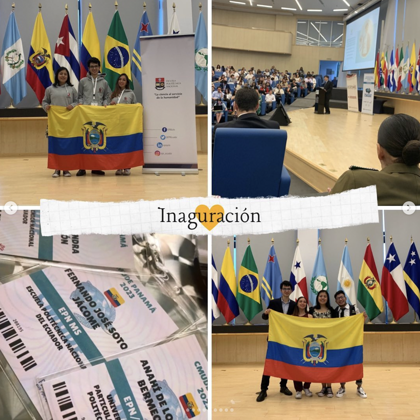 CMUDE Panamá 2023 — Participación CDO-EPN