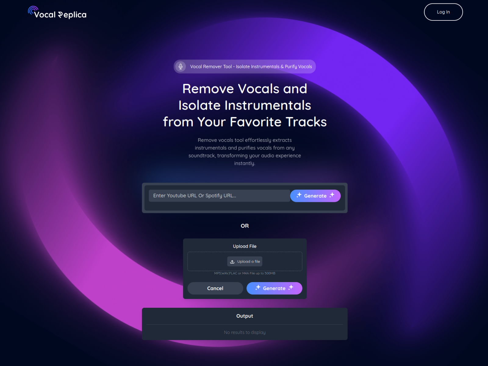 VocalReplica screenshot
