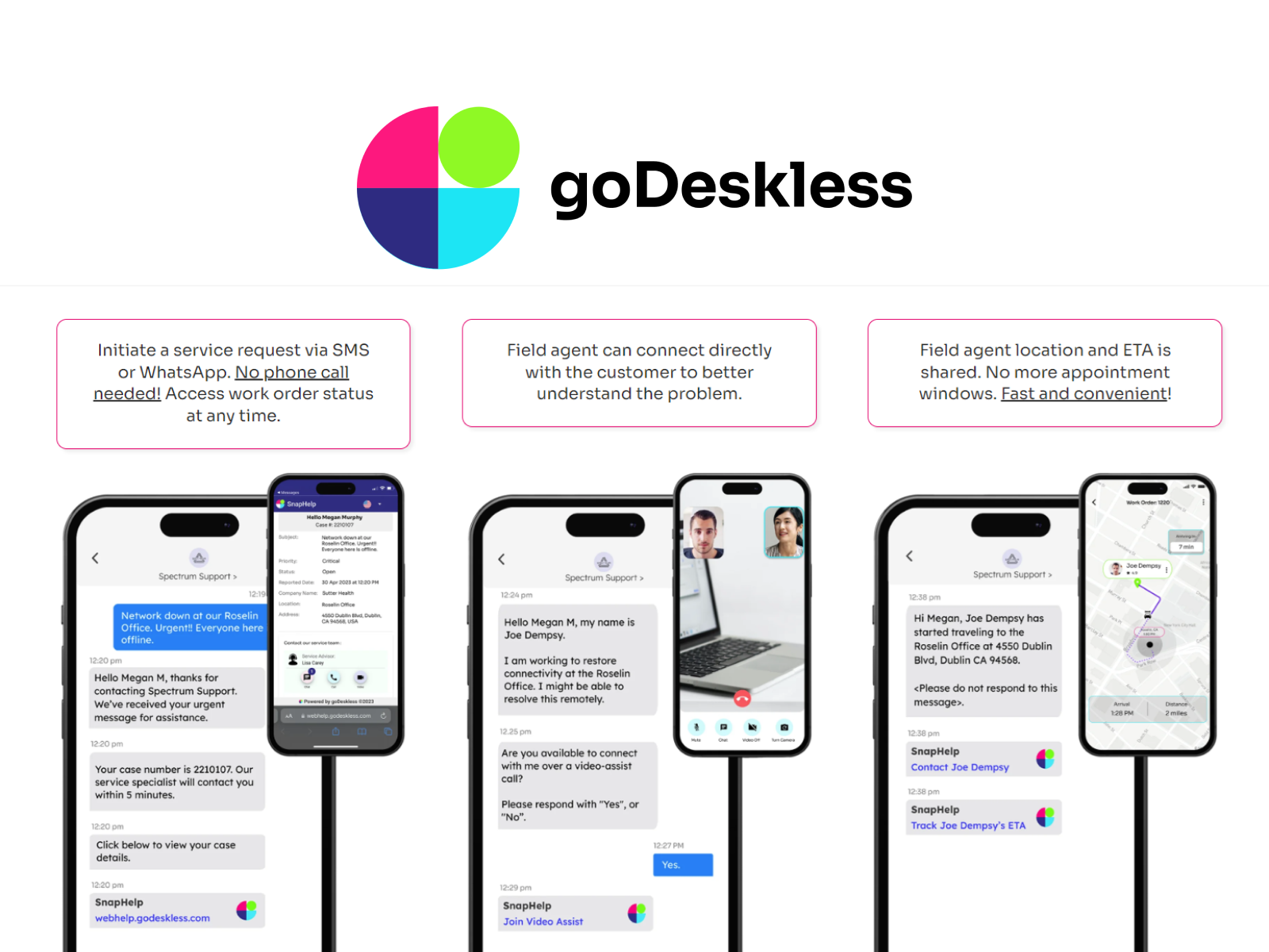 goDeskless screenshot