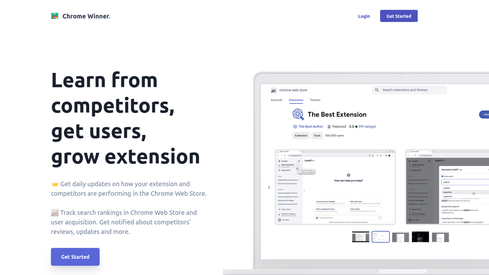 ChromeWinner screenshot