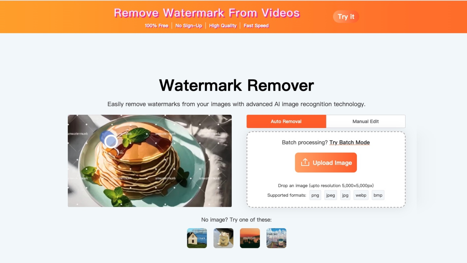 Unwatermark screenshot