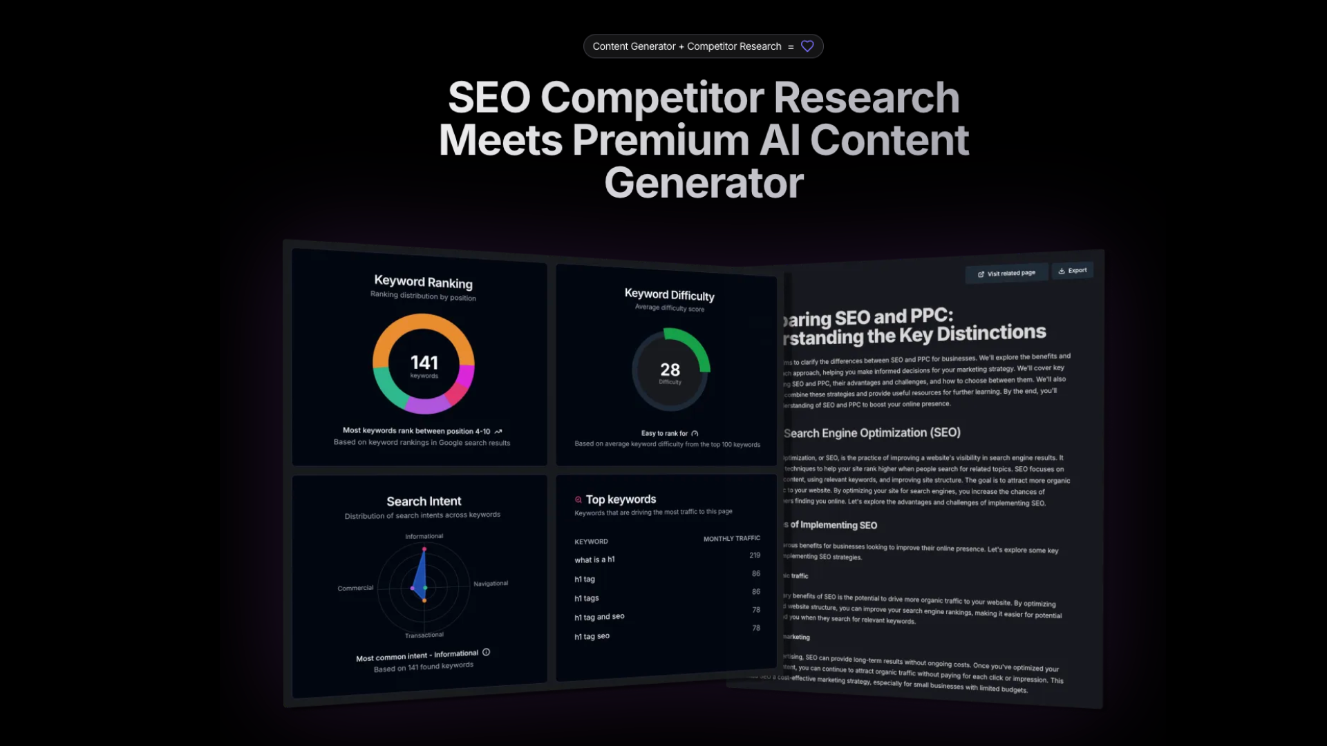 SEO Katana screenshot